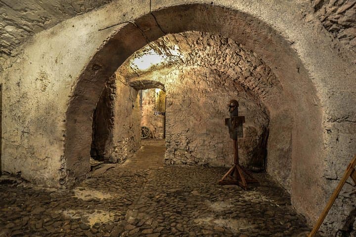 Prague Ghosts Legends , Cemeteries, and Medieval Underground and Dungeon Tour