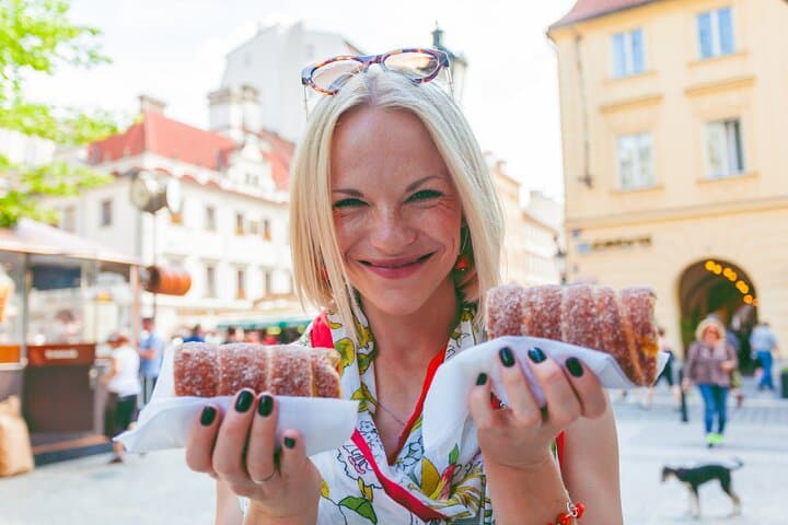 Traditional Czech Food and Prague Old Town Private Tour