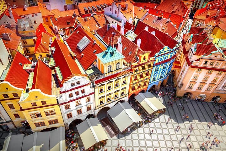Private Tour of Prague Old Town with Zizkov TV Tower