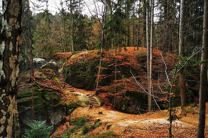 Full-Day Hiking in Bohemian Paradise: Hrubá Skála near Prague