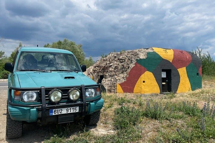 Pre-WWII Czechoslovak ROP 1937 bunker, Maginot-inspired but unused after Munich. We hold the keys—join us for a rare glimpse inside!