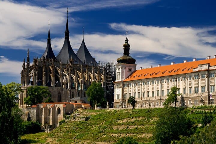 St. Barbara and former Jesuit college