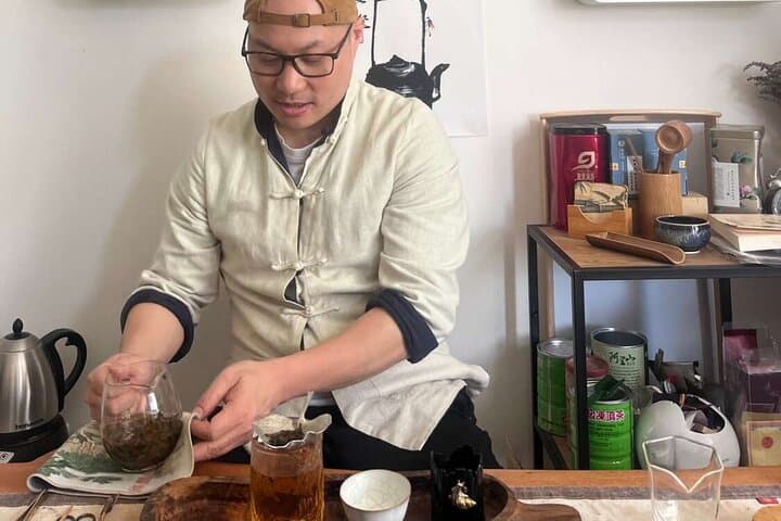 Presenting the tea