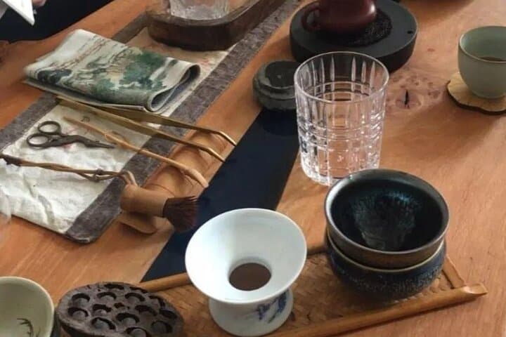 Tea table decoration