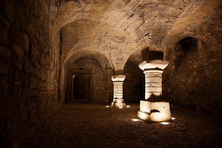 12th Century underground cellars
