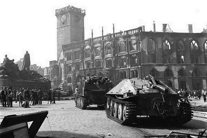 Old Town Square - 8.5.1945