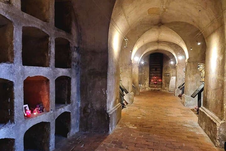 The crypt and memorial to the victims of Heydrich terror