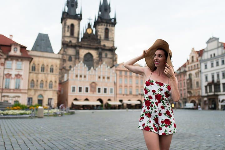 Private Professional Photoshoot at Prague Old Town
