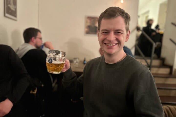 Prague Beer Tasting - 8 types of Czech beer included