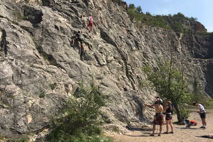Prague Rock Climbing and Abseiling Extreme Sports Experience
