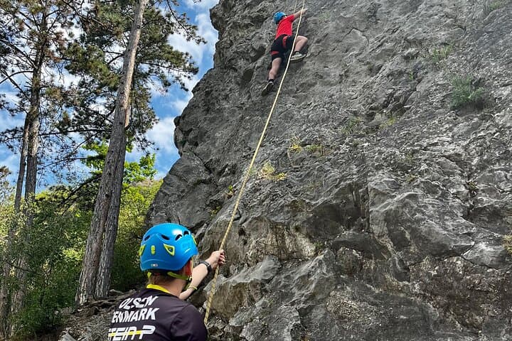 Prague Rock Climbing and Abseiling Extreme Sports Experience