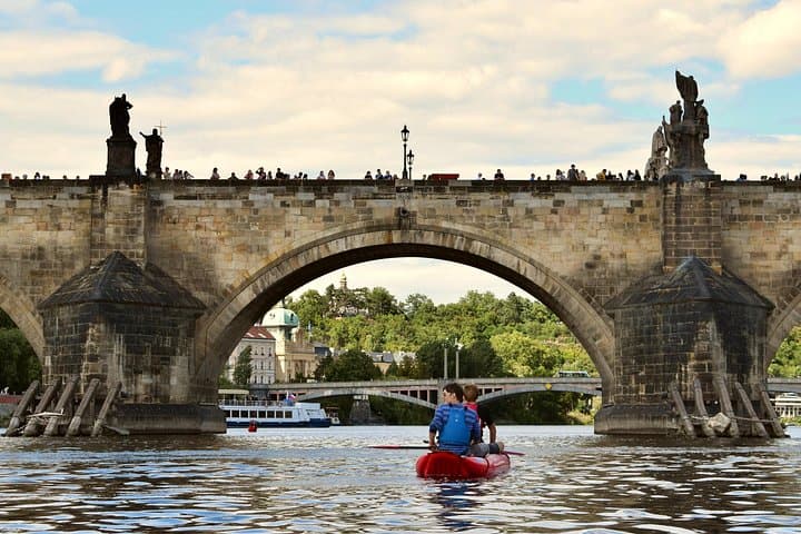 Canoe Adventure Tour Through Prague