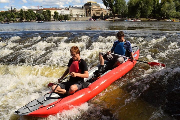 Canoe Adventure Tour Through Prague