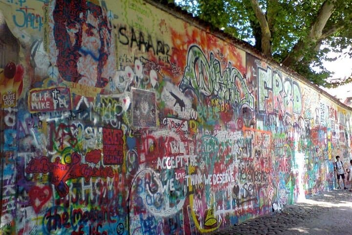 Wall of John Lennon