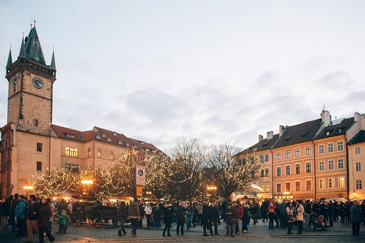 Private Christmas Walking Tour in Prague