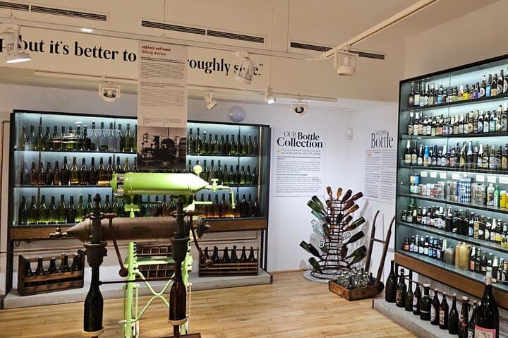 Enjoy 4 beers in Czech Beer Museum & bottle you beer!