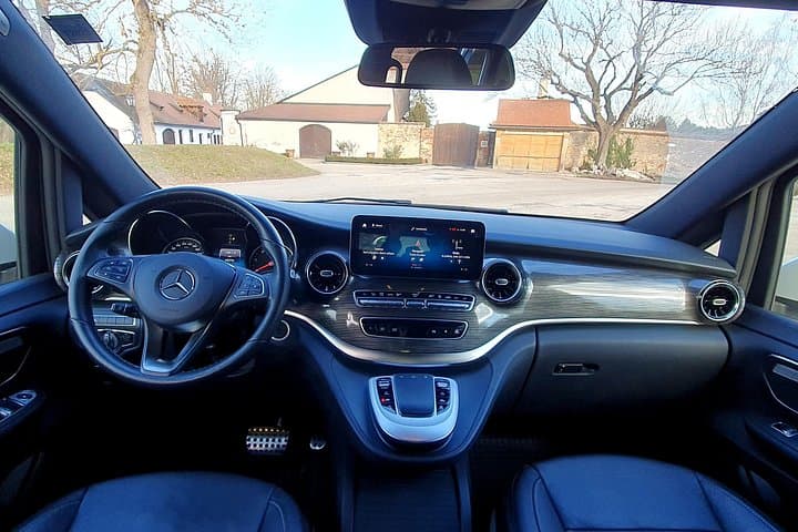 Luxury car for the private countryside drive