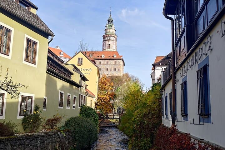 Český Krumlov - the mill embankment
