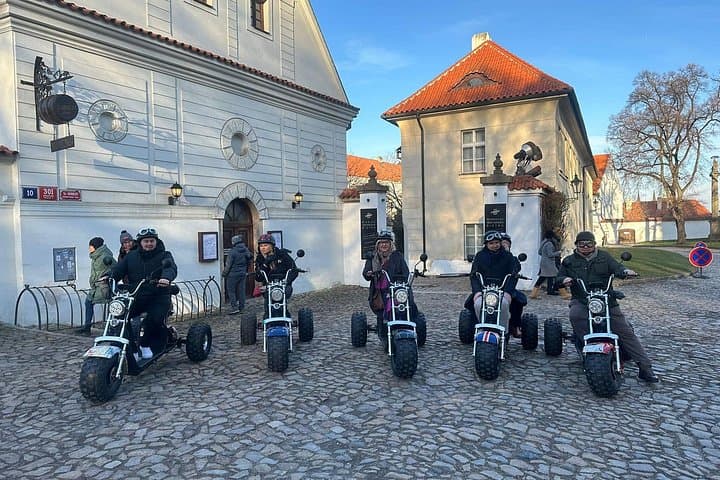 Grand City Tour on E-Trike in Prague