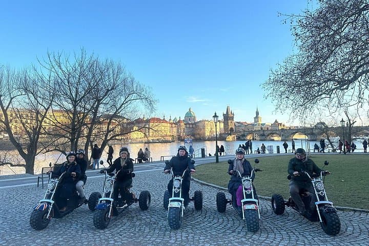 Grand City Tour on E-Trike in Prague