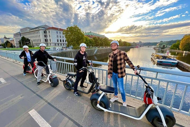 Riverside bike path