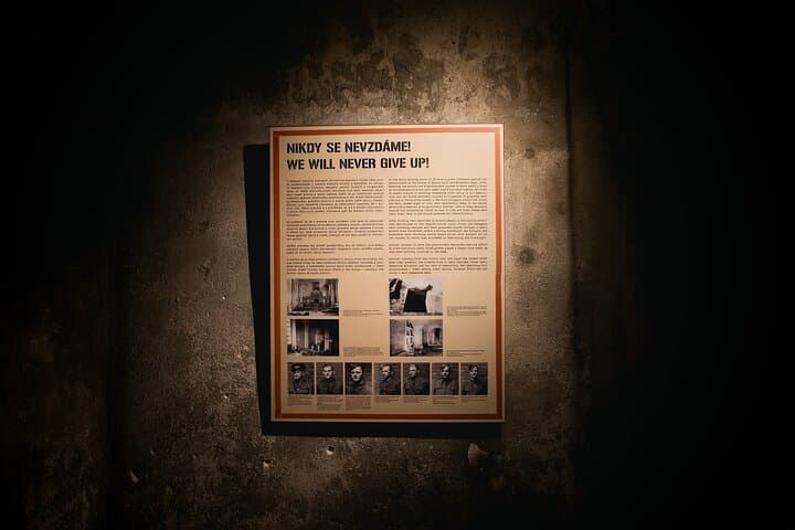 Exposition at the crypt