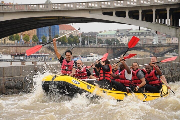 White Water Rafting in Prague