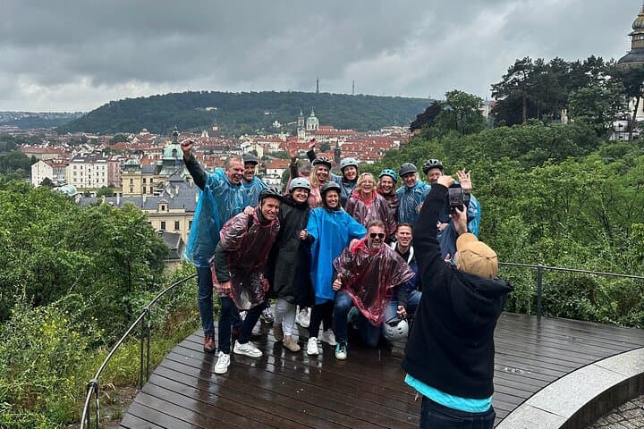 Guided sightseeing e-scooter tour of Prague: 2 hours