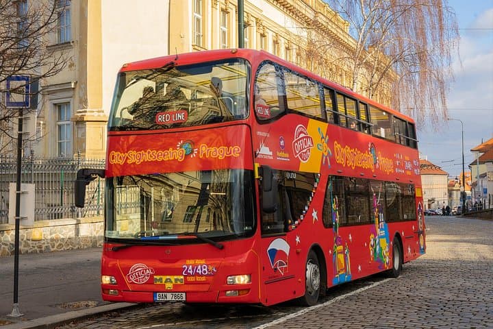 Hop-On Hop-Off Bus Prague (24 hours)
