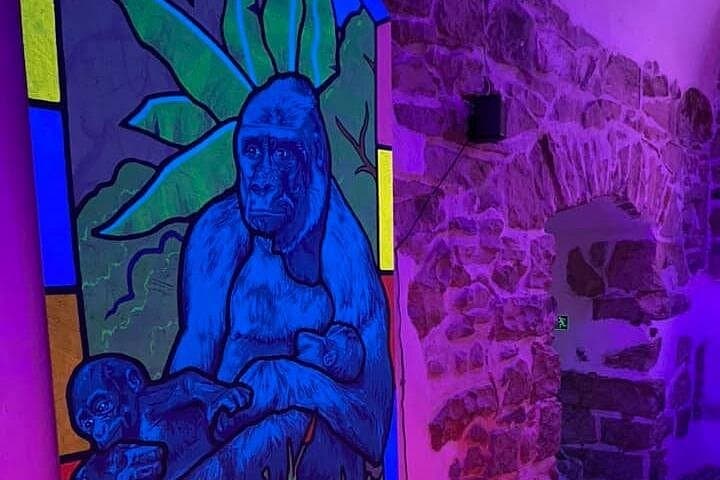 Prague Black Light Mini Golf Admission Ticket