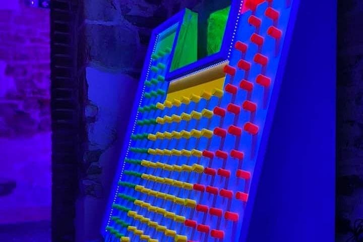 Prague Black Light Mini Golf Admission Ticket