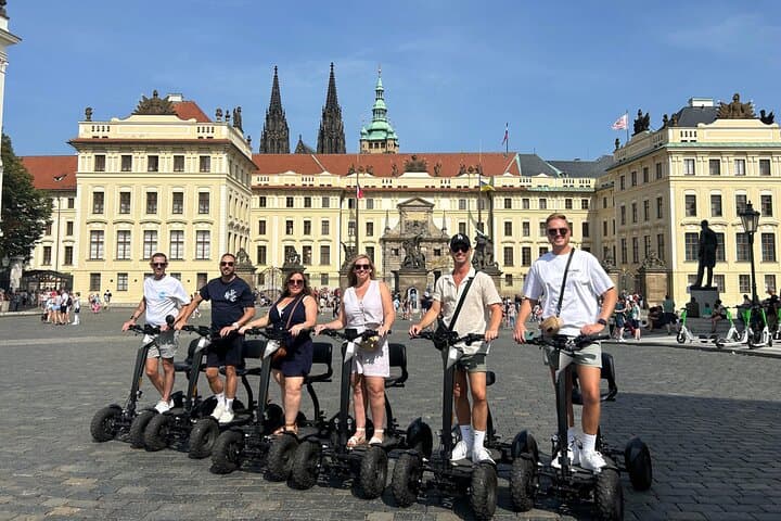 Prague Castle E-scooter Tour