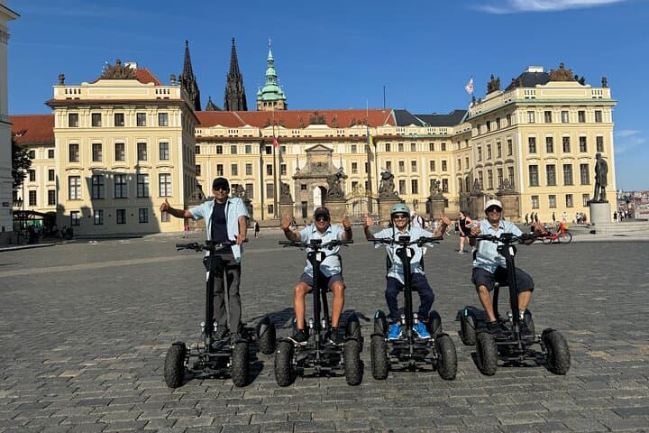 Prague Castle E-scooter Tour
