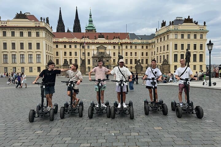 Prague Castle E-scooter Tour