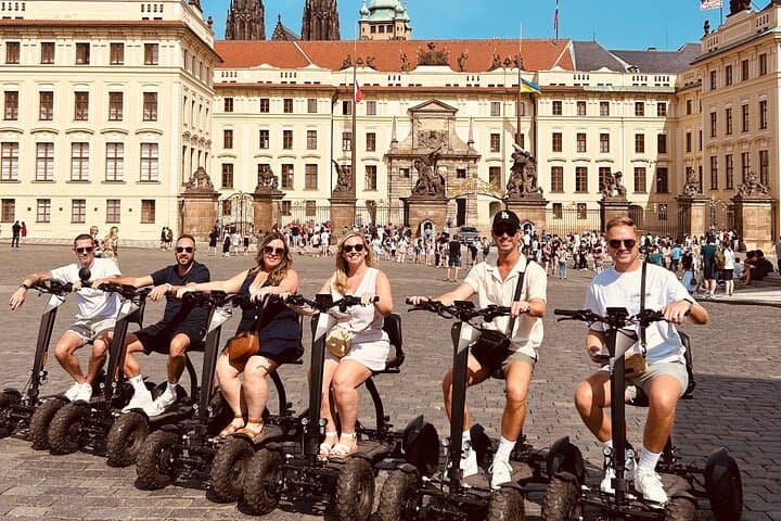 Prague Castle E-scooter Tour