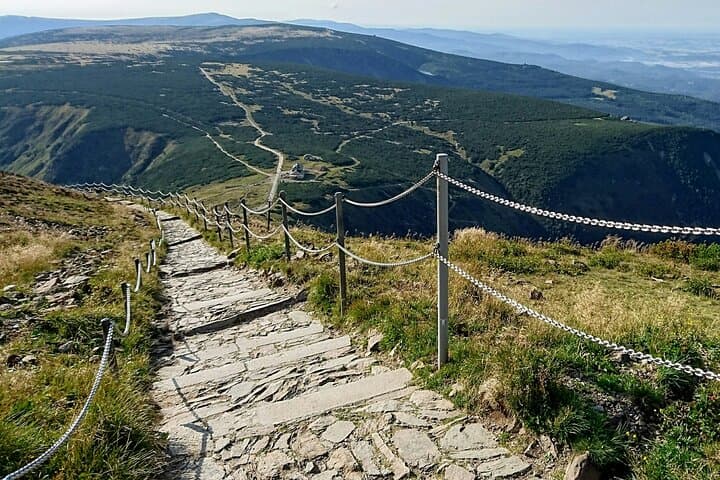 Hiking to the Highest Mountain of Czechia Snezka