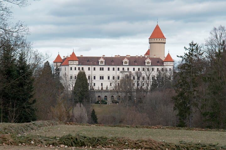 Castle from the route of Franz Ferdinand
