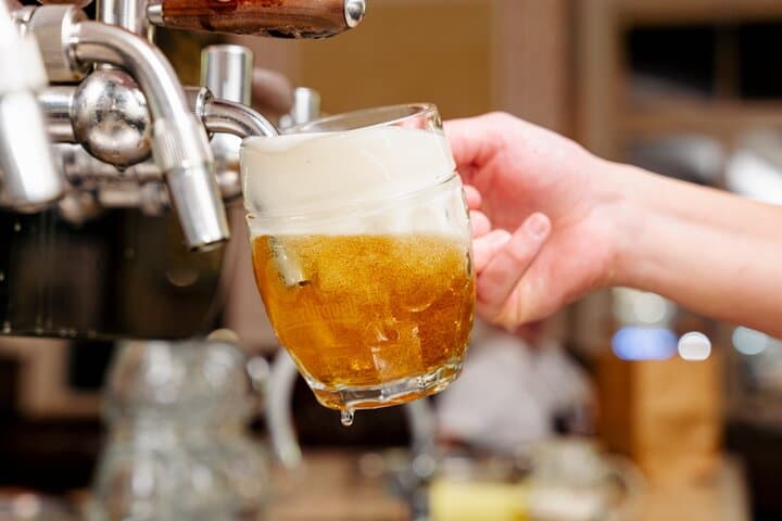 Enjoy perfectly tapped and cold pints
