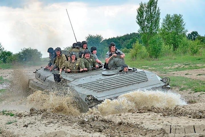 Tank driving