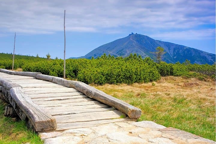 Hiking to the Highest Mountain of Czechia Snezka