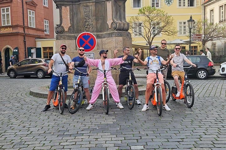 Scenic Panoramic views e-Scooter/ eBike Guided Tour of Prague