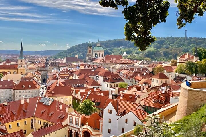 Prague Castle and Charles and Malastrana Bridge