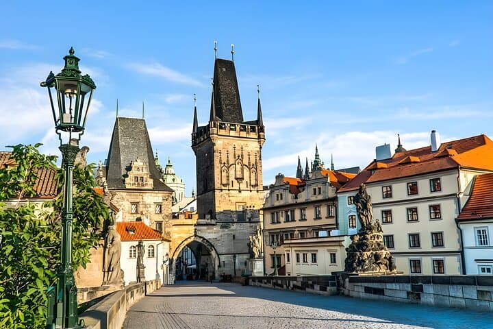 Prague Castle and Charles and Malastrana Bridge