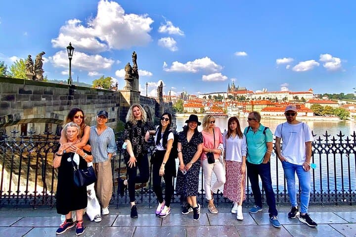 Prague Castle and Charles and Malastrana Bridge