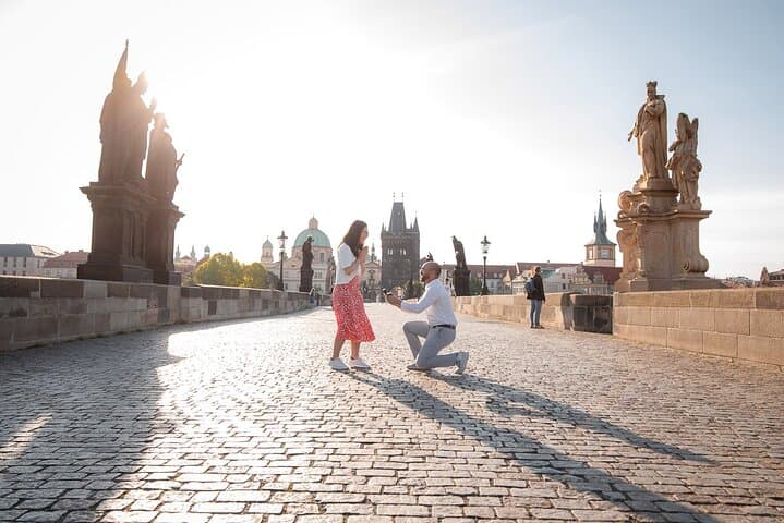Prague Surprise Proposals and Portrait Photoshoot