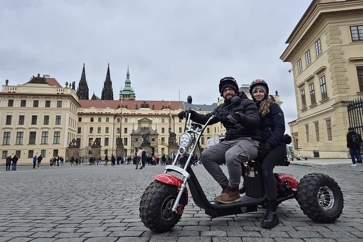 Prague's Panoramic Viewpoints & Sightseeing on Electric Trike