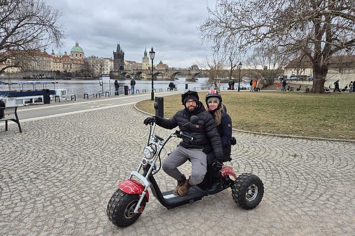 Prague's Panoramic Viewpoints & Sightseeing on Electric Trike