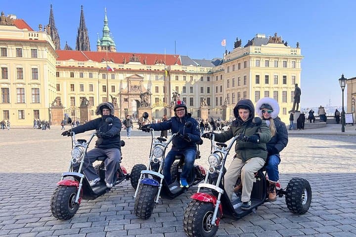 Prague's Panoramic Viewpoints & Sightseeing on Electric Trike