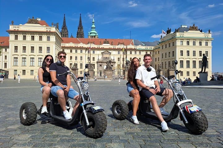 Prague's Panoramic Viewpoints & Sightseeing on Electric Trike