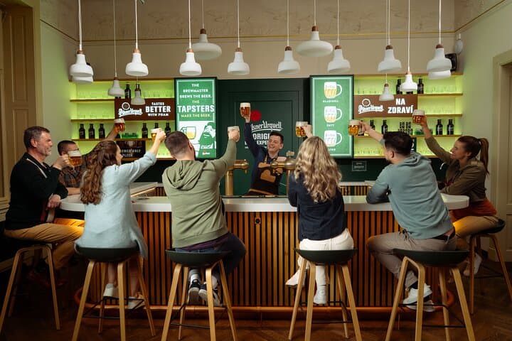 Prague Beer Pouring Class at Pilsner Urquell